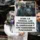 Diputado se disfrazó de El Eternauta en el Congreso y mostró cartel en apoyo al Garrahan y las universidades