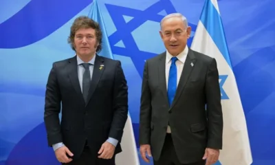 Milei se comunicó con Netanyahu para transmitirle su apoyo en pleno fuego cruzado con Irán