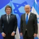 Milei se comunicó con Netanyahu para transmitirle su apoyo en pleno fuego cruzado con Irán