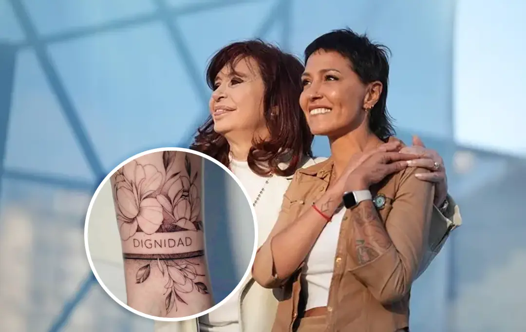 Mayra Mendoza se tatuó una tobillera con la palabra "dignidad" en respaldo a Cristina Kirchner 36 Mayra Mendoza se tatuó una tobillera con la palabra "dignidad" en respaldo a Cristina Kirchner