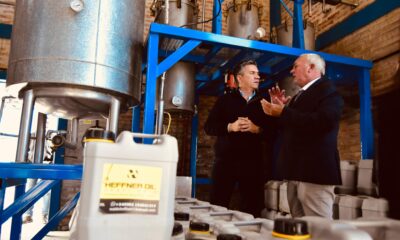 Sáenz Peña: Zdero acompañó la inauguración de la fábrica de aceites esenciales Heffner Oil