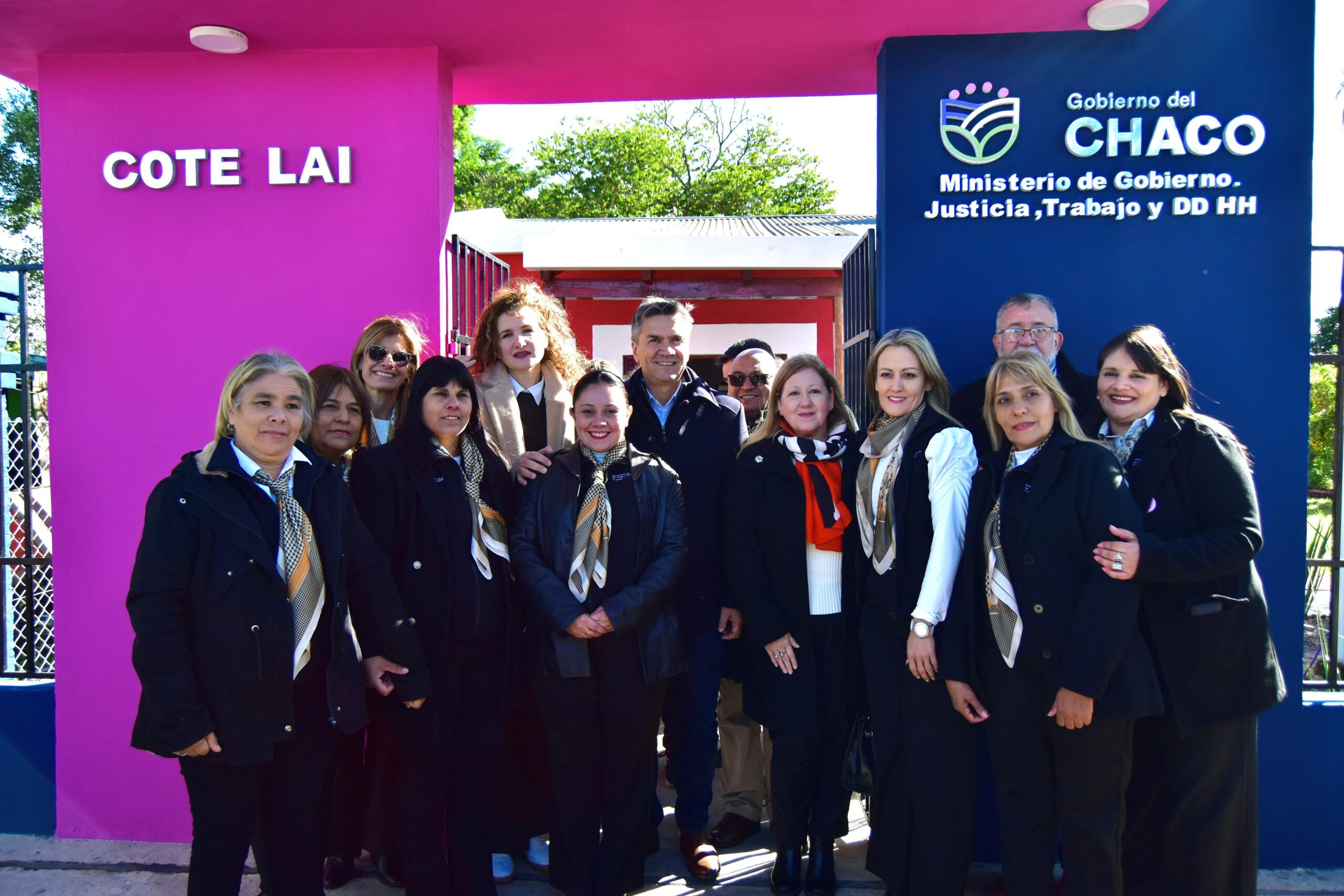 El gobernador Zdero inauguró el nuevo Registro Civil de Cote Lai 36 El gobernador Zdero inauguró el nuevo Registro Civil de Cote Lai
