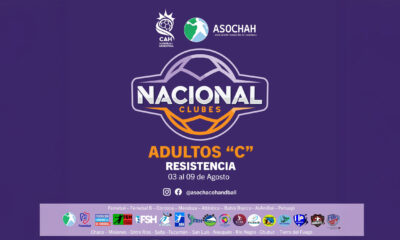 Resistencia será sede del Nacional “C” de handball adulto del 3 al 9 de agosto