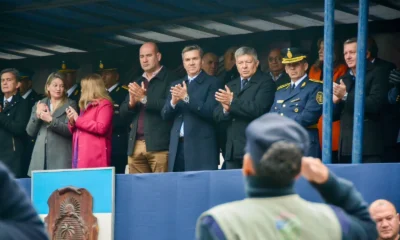 Ascensos y nuevos ingresos, los anuncios de Zdero en el Día de la Policía