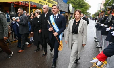 La llovizna no impidió el homenaje a Belgrano, pero reprogramaron la promesa por precaución sanitaria