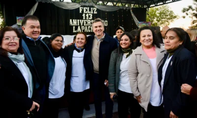 Zdero acompañó el 113° aniversario de Lapachito y entregó un patrullero para la Policía Rural