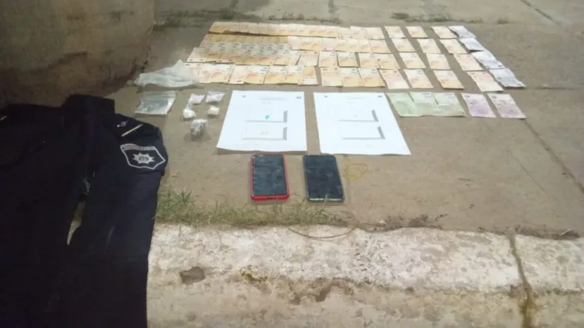 Santa Sylvina: un subcomisario de Santa Fe, fue detenido con marihuana y cocaína