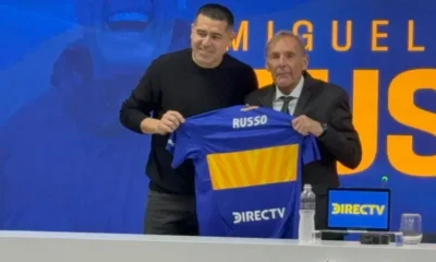Boca presentó a Russo cómo nuevo DT: "Disfruto este mundo y se lo que quiere el hincha"