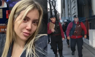 Desmayo y llanto: un video registró la reacción de Wanda Nara cuando la policía llegó a buscar a sus hijas