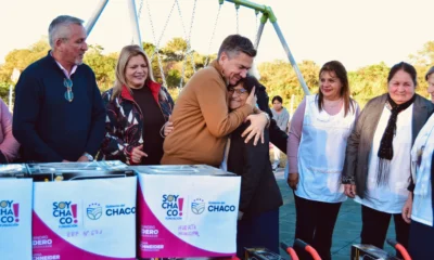 Zdero inauguró la Plaza de las Infancias y anunció mejoras en el Registro Civil de Concepción del Bermejo