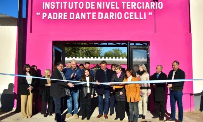 Zdero inauguró la refacción integral del Instituto “Padre Dante D. Celli” en Las Palmas