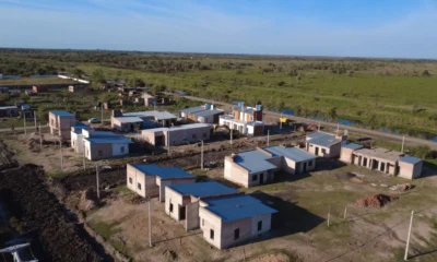 El Gobierno reactivó obras en la Chacra 214 y avanza en la finalización de viviendas abandonadas