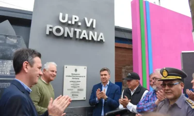 Zdero inauguró la Unidad Penitenciaria VI en Fontana como parte del Plan Provincial de Seguridad