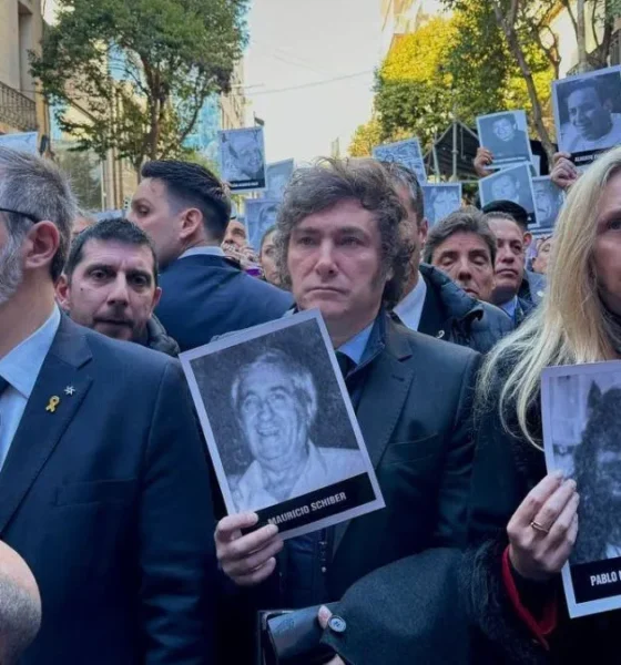 Milei en el acto por el atentado a la AMIA: "No vamos a parar hasta que se haga Justicia"