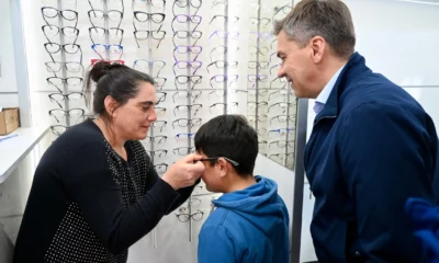 Zdero acompañó el operativo “Ver para ser libres” y entregaron anteojos a niños de Basail