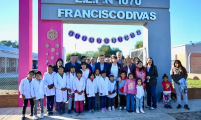 Zdero inauguró la EEP N°1070 y activó Starlink en 11 escuelas de El Espinillo