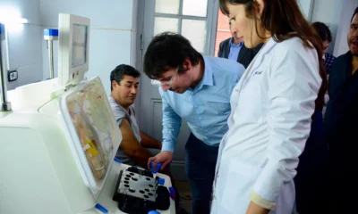 El Hospital Perrando incorporó un equipo de plaquetoféresis que mejora la calidad de las donaciones