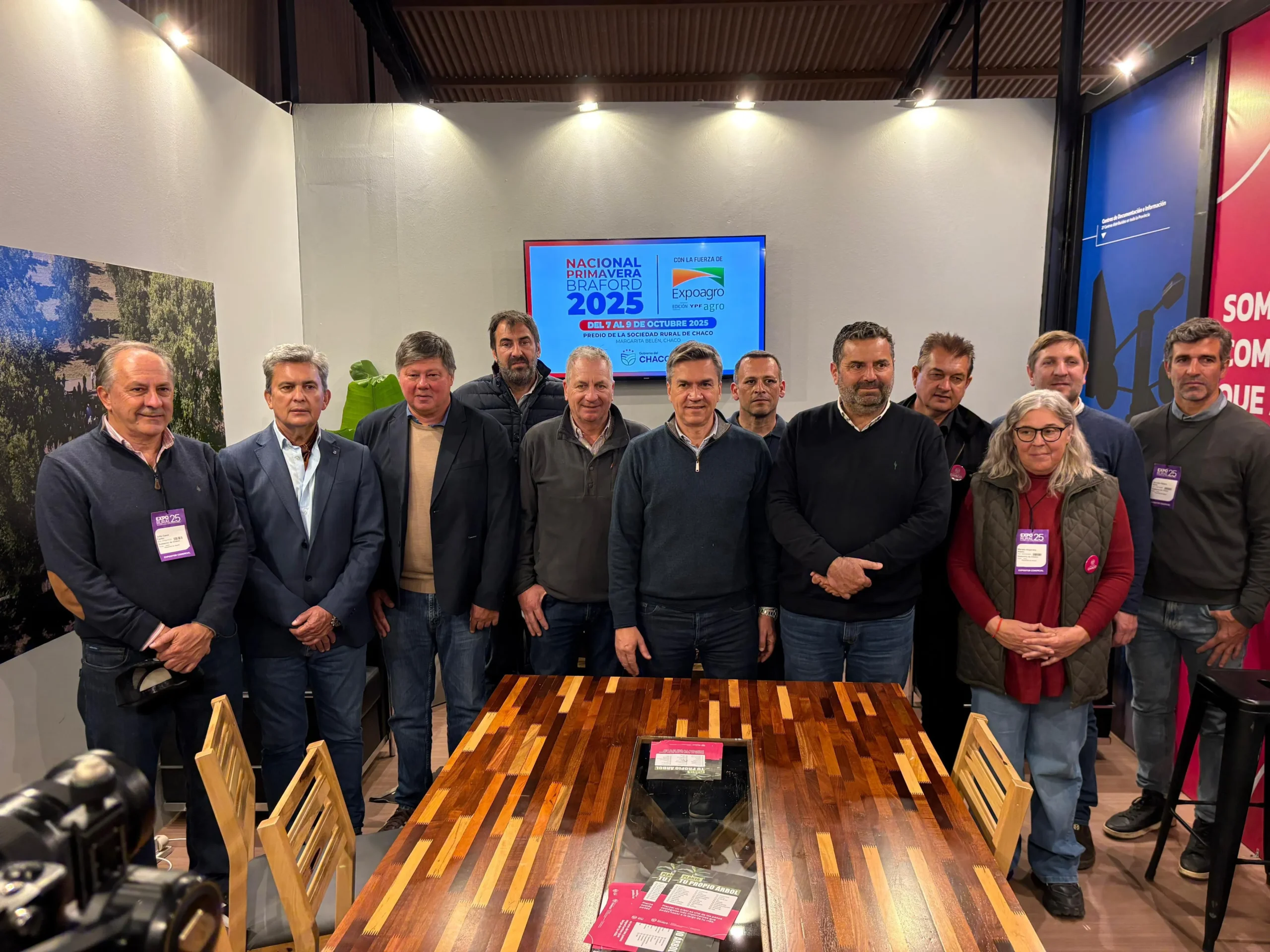 Chaco realiza gestiones con organismos nacionales e internacionales en la Expo Rural 2025