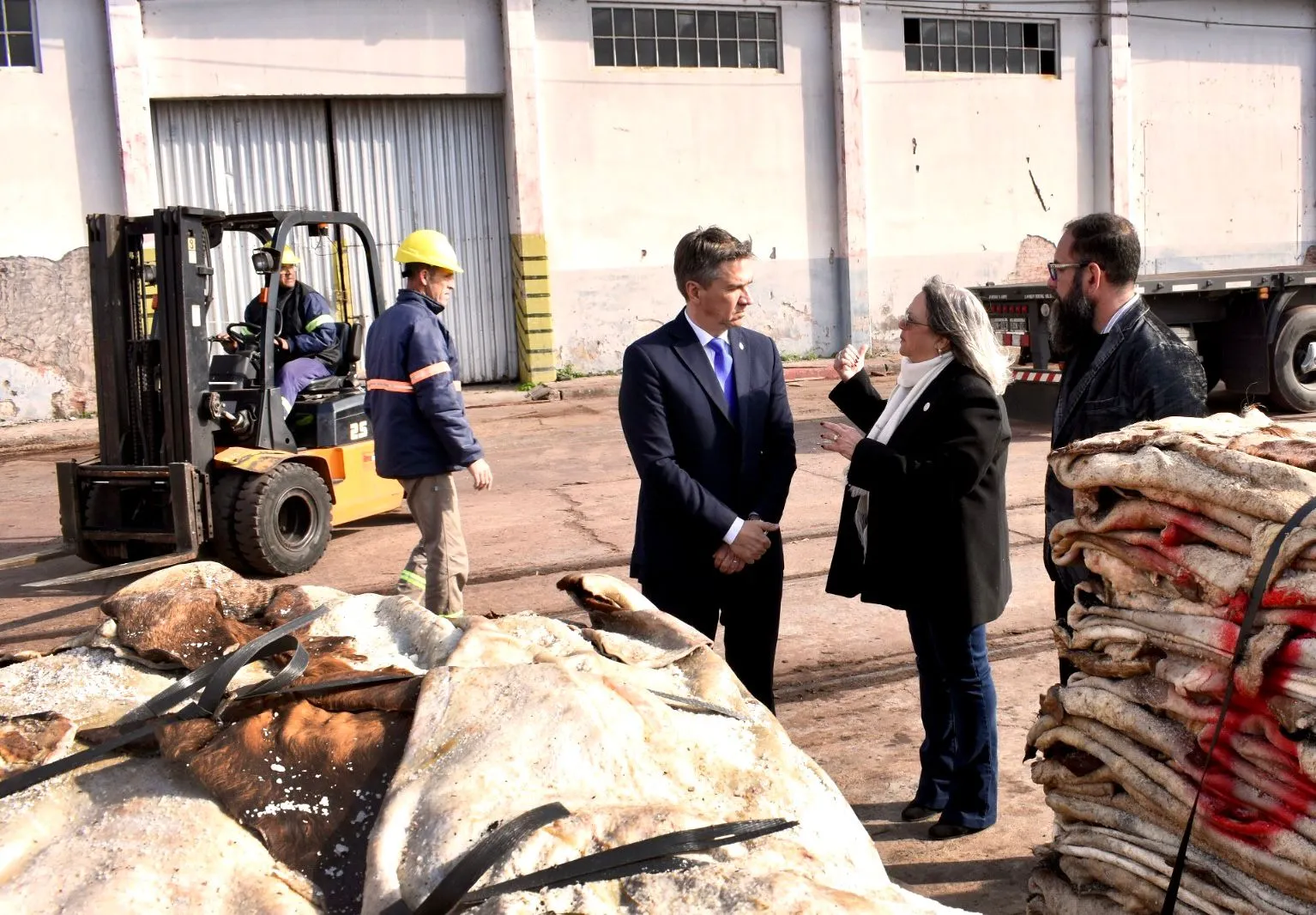 Zdero supervisó la primera exportación de cuero salado desde el Puerto de Barranqueras con destino a China 36 Zdero supervisó la primera exportación de cuero salado desde el Puerto de Barranqueras con destino a China