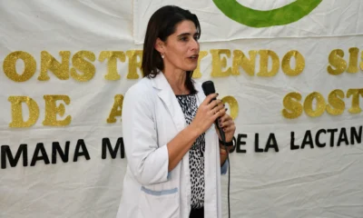 Se lanzó la Semana Mundial de la Lactancia Materna con actividades en el Hospital Perrando