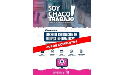 El curso gratuito de reparación informática agotó dos cupos en menos de 24 horas