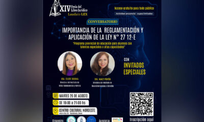 Este martes en el CCN, debate sobre la aplicación de la Ley 27.12-E y la educación para alumnos con altas capacidades