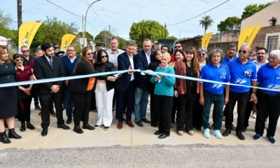 Zdero habilitó cuadras de pavimento y postas de ejercitación en el acceso a Puerto Tirol por su 137º aniversario