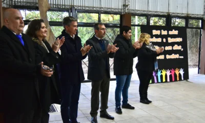 Zdero habilitó la primera etapa de refacciones en la Escuela N° 10 de Colonia Benítez