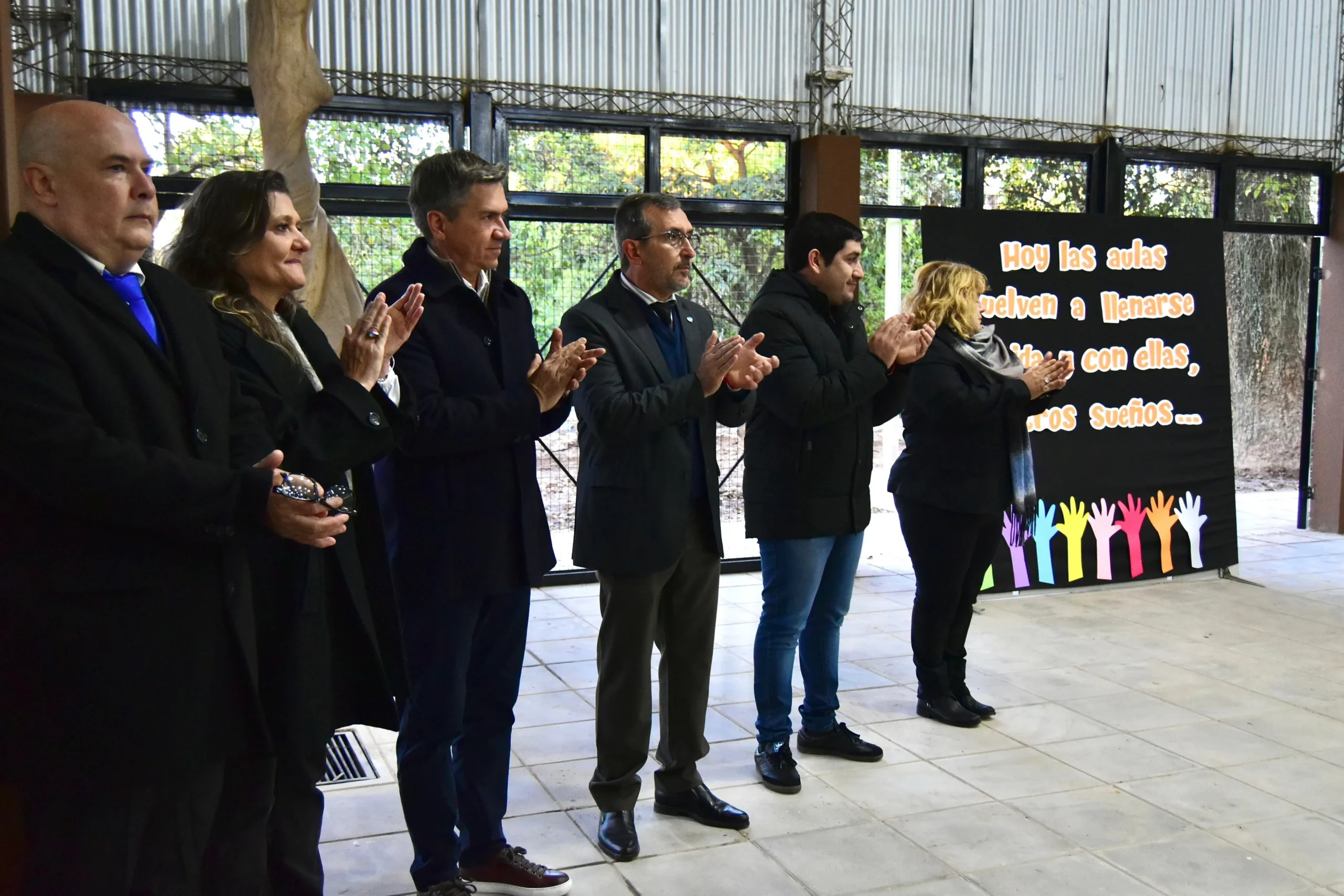 Zdero habilitó la primera etapa de refacciones en la Escuela N° 10 de Colonia Benítez