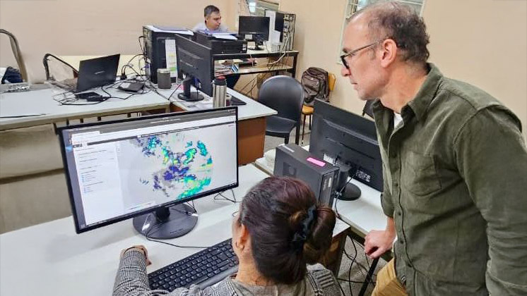En un acuerdo con Nación, Chaco suma tecnología de punta para anticipar lluvias y tormentas