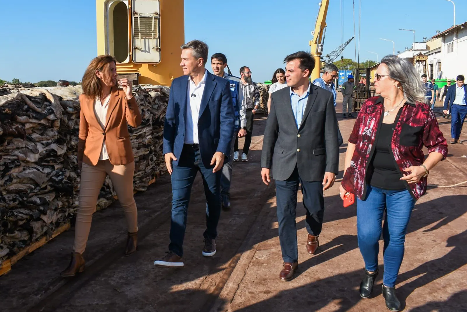 Histórica exportación de cuero a China desde el puerto de Barranqueras 38 Histórica exportación de cuero a China desde el puerto de Barranqueras