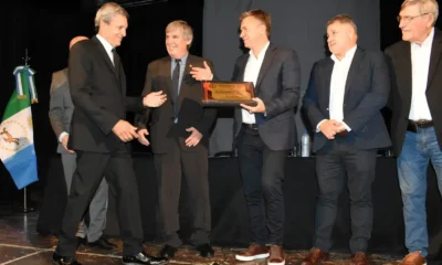 Zdero encabezó una jornada de capacitación catastral y homenajeó al agrimensor Carlos Diez