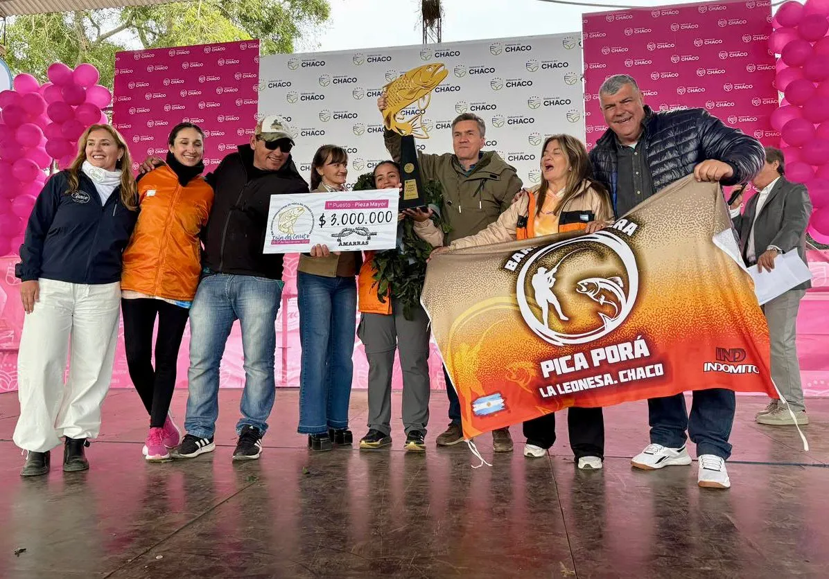 La pesca del dorado volvió a brillar en Isla del Cerrito con más de 300 equipos y miles de visitantes