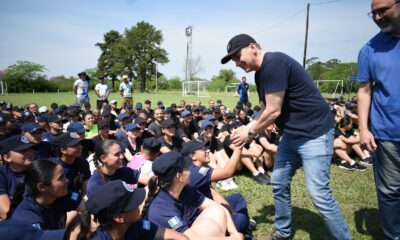 Jornada recreativa de alumnos de la Escuela de Policía y del Servicio Penitenciario Provincial 36