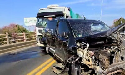 Accidente en el Puente Belgrano: el conductor de camión afirma que se quedó sin frenos