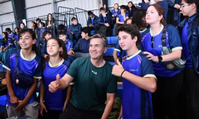 Zdero acompañó la partida de la delegación chaqueña que competirá en los Juegos Evita 2025