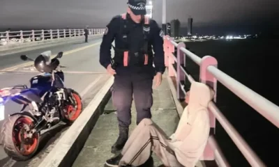 Puente interprovincial: agentes impidieron que un joven se tire al río Paraná