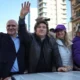 LLA organizó una guardia de seguridad de 500 militantes para cuidar a Milei durante el acto en Moreno