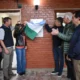 Zdero inauguró obras en El Espinillo y entregó reproductores caprinos para mejorar la genética