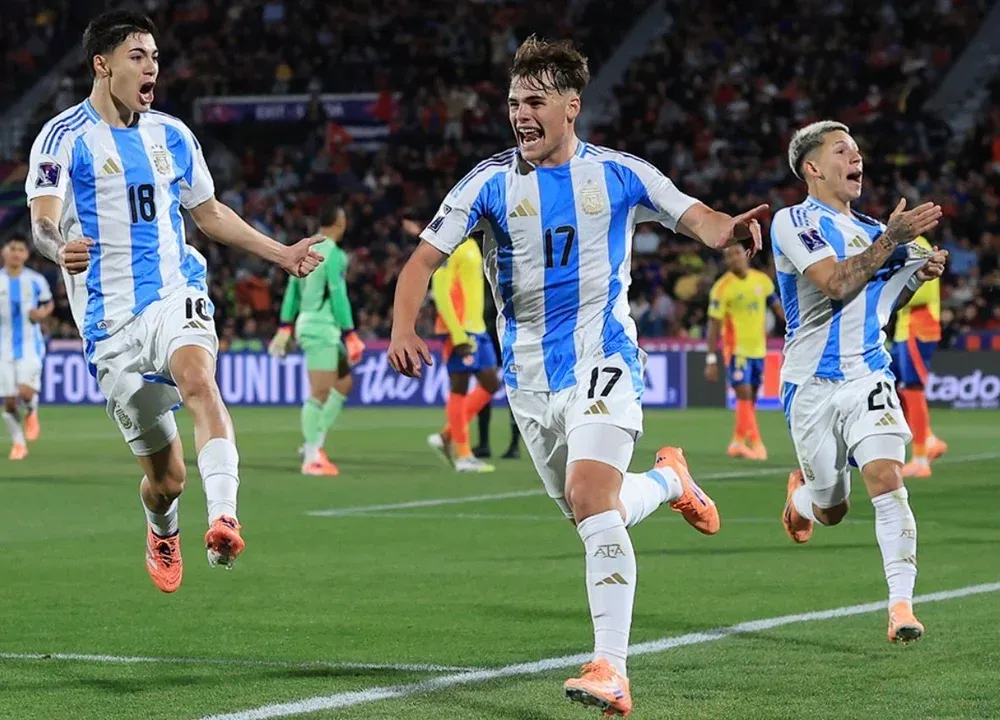 Argentina le ganó a Colombia y se clasificó a la final del Mundial Sub-20 tras 18 años 36 Argentina le ganó a Colombia y se clasificó a la final del Mundial Sub-20 tras 18 años