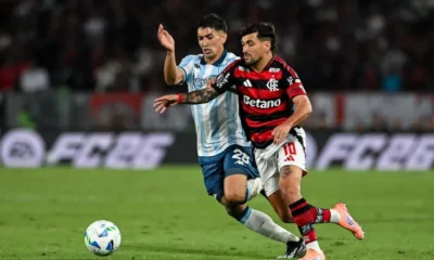 Racing cayó con Flamengo por 1 a 0 en la ida de la semifinal de la Copa Libertadores