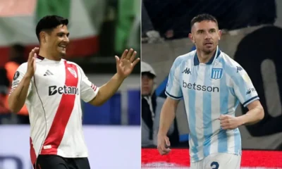River y Racing se enfrentan por los cuartos de final de la Copa Argentina: formaciones, hora y TV