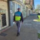 Una mujer encontró a un nene de tres años deambulando por avenida 25 de Mayo