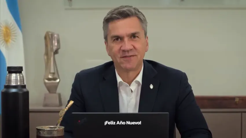 Zdero llamó a “mirar hacia adelante” en su mensaje de Año Nuevo